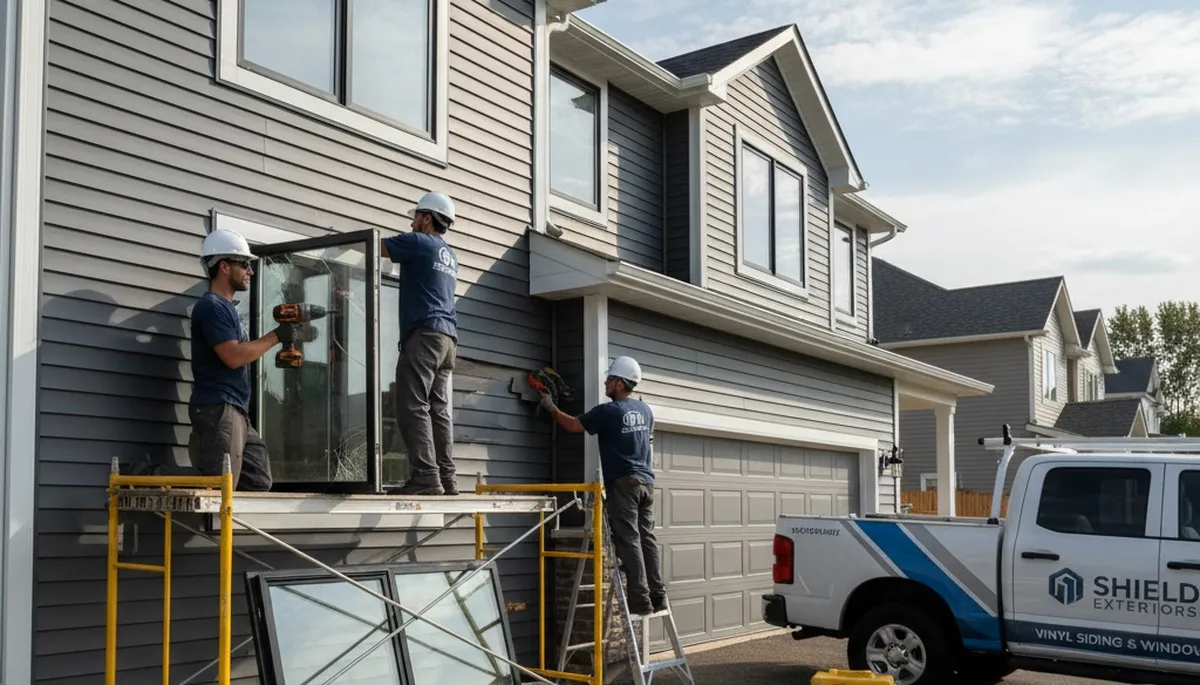 Professional window repair and vinyl siding experts in Charlotte, NC by Next Level Exteriors